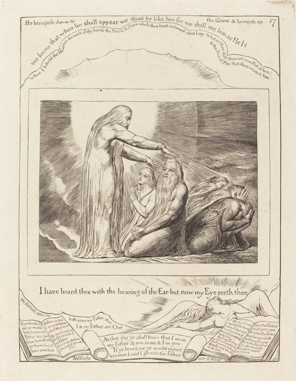 La Visión de Dios de William Blake