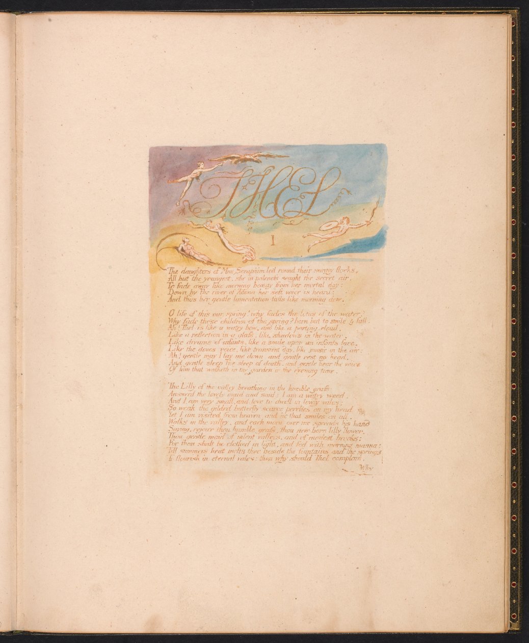 Las hijas de la Sra. Seraphim de William Blake