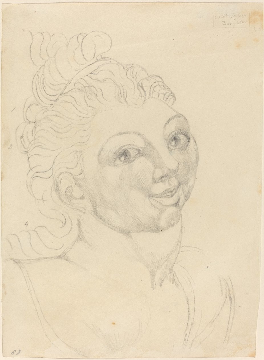 La hija de Wat Tyler de William Blake