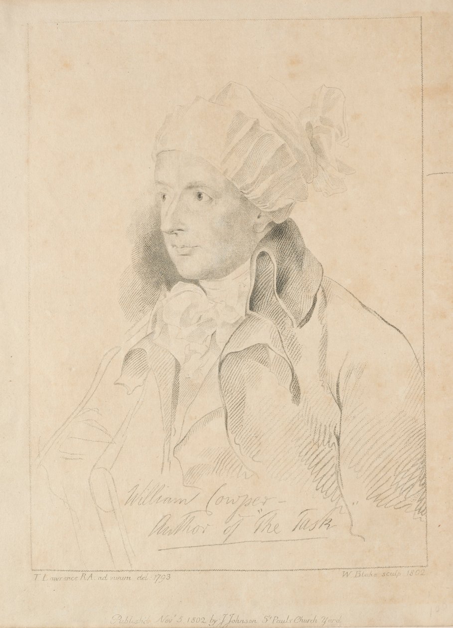William Cowper, 1802 de William Blake