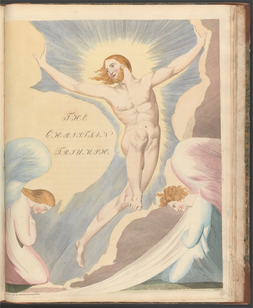 Pensamientos Nocturnos de Young, Página 65, Noche Cuarta, El Triunfo Cristiano de William Blake