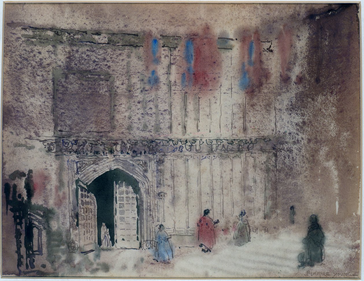 La túnica roja de William Blamire Young