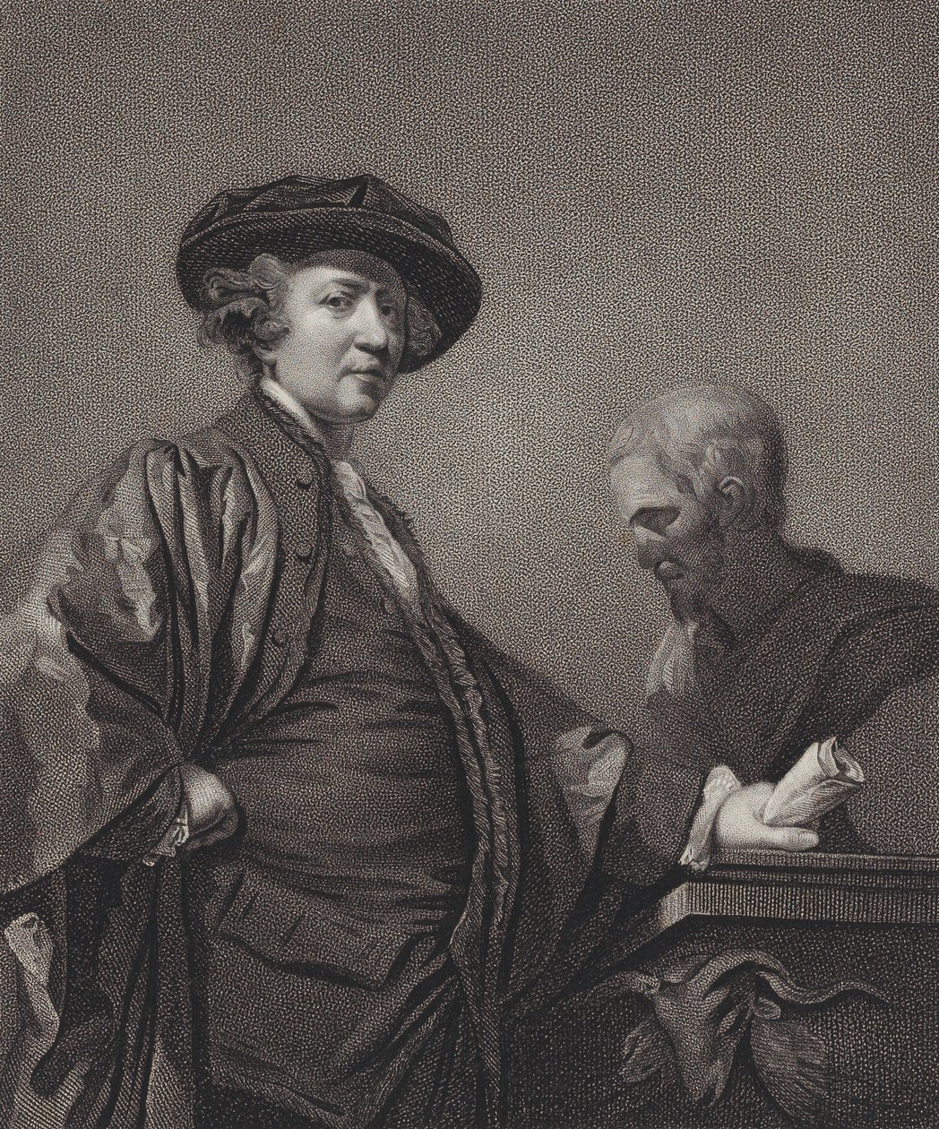 Sir Joshua Reynolds, caballero de William Bond