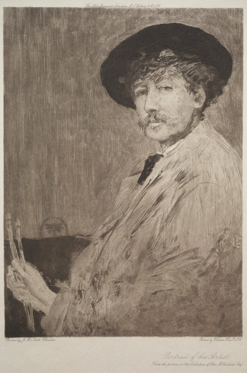 James McNeill Whistler, 1897 de William Brassey Hole