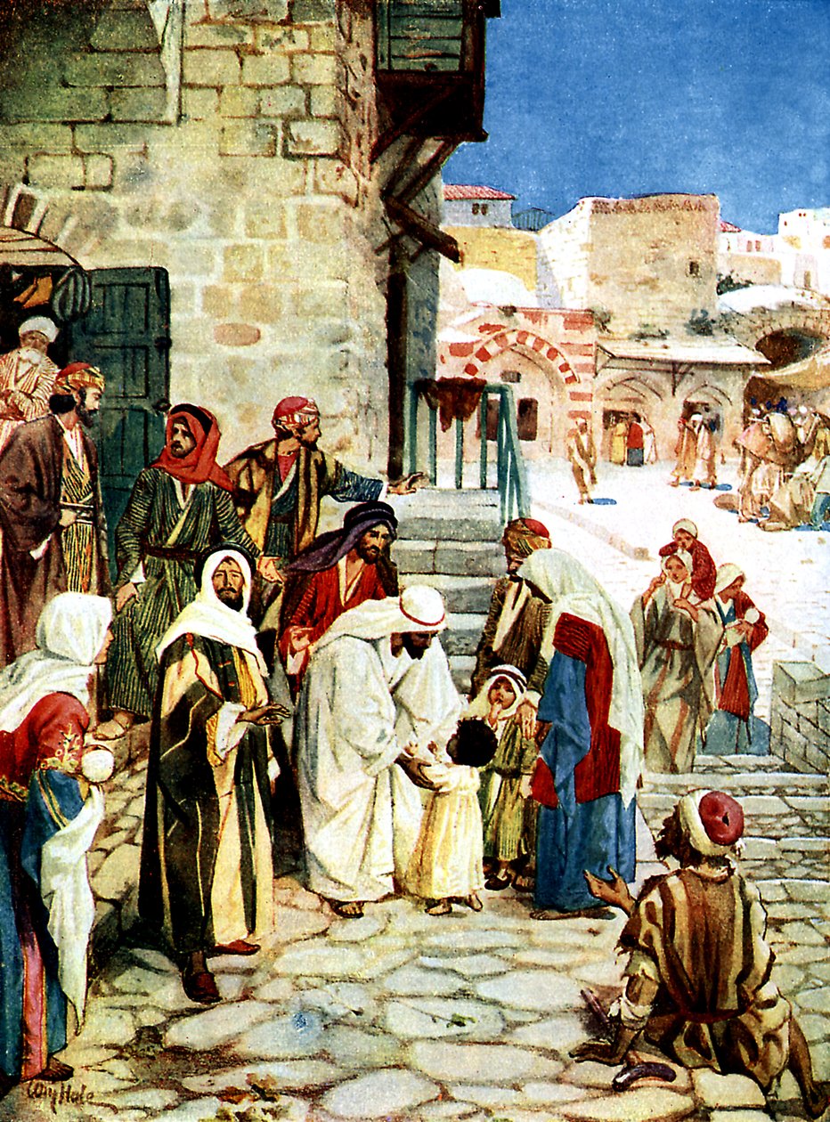Jesús y los niños - Biblia de William Brassey Hole