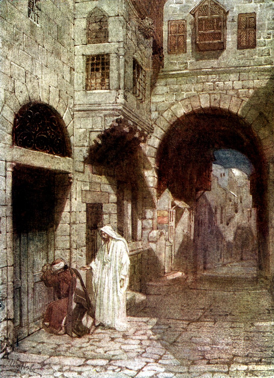 Jesús se aparece a Pedro - Biblia de William Brassey Hole