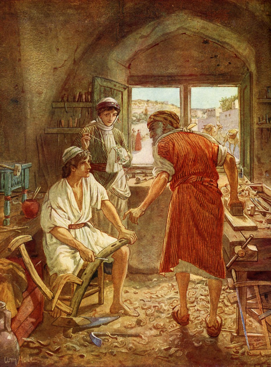 Jesús de joven - Biblia de William Brassey Hole