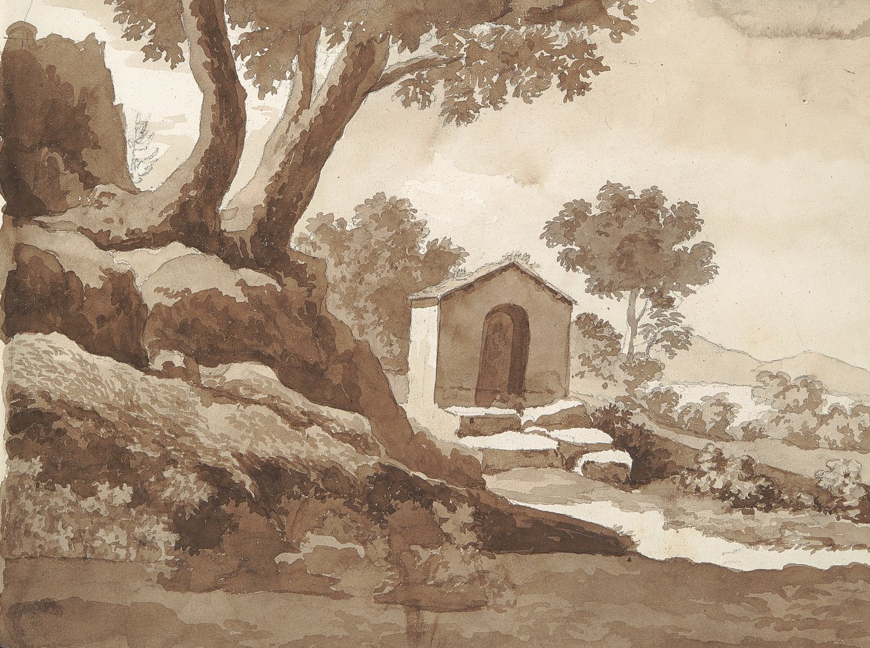 Verso: Construir en un entorno rural de William Brockedon