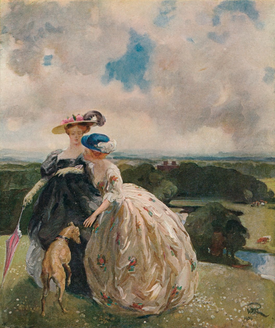 En el parque, Dalswinton de William Bruce Ellis Ranken