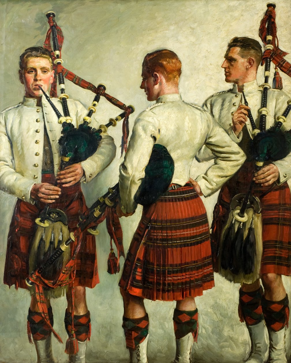 Práctica de la pipa de William Bruce Ellis Ranken