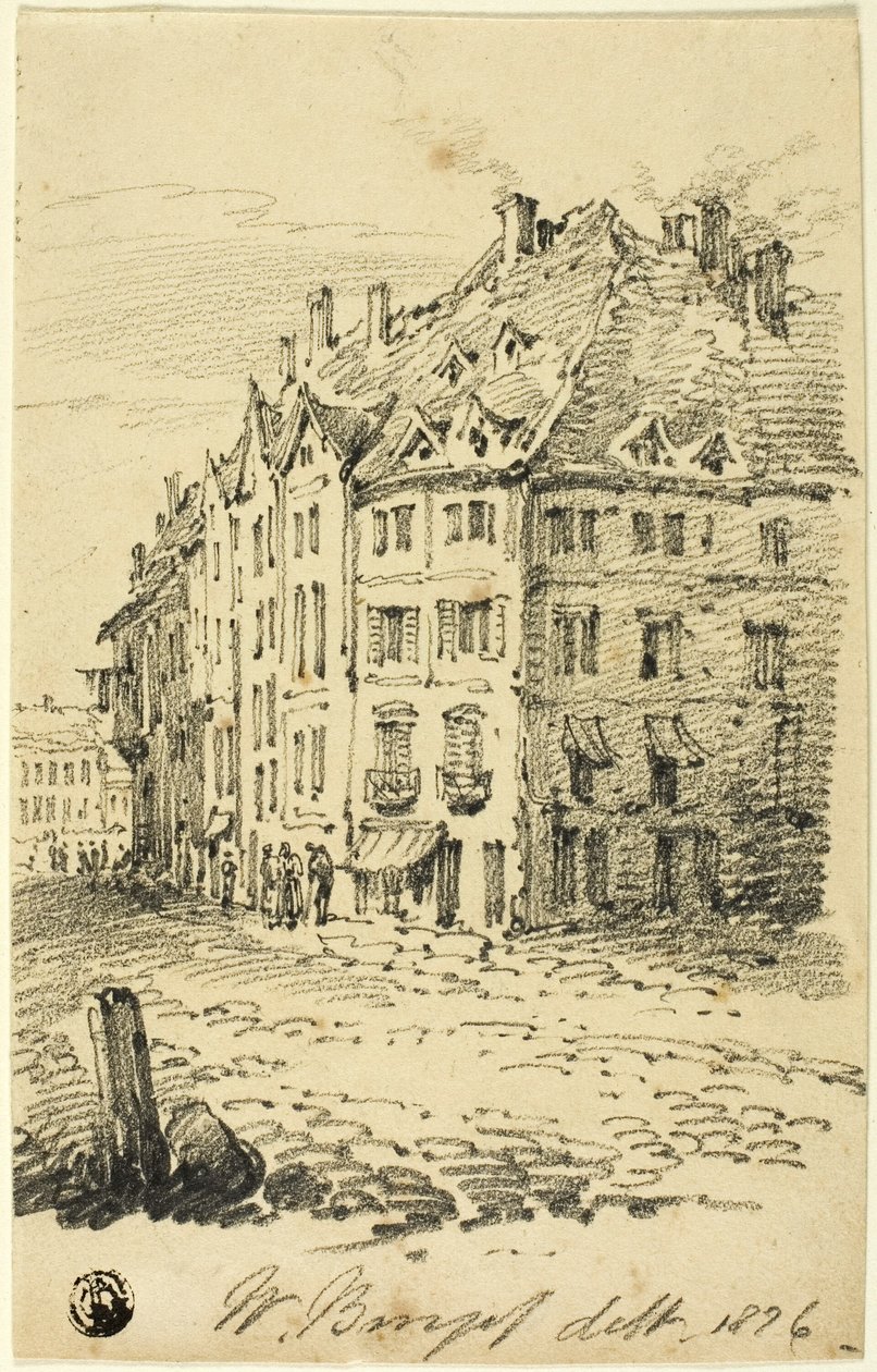 Calle de la ciudad de William Burges