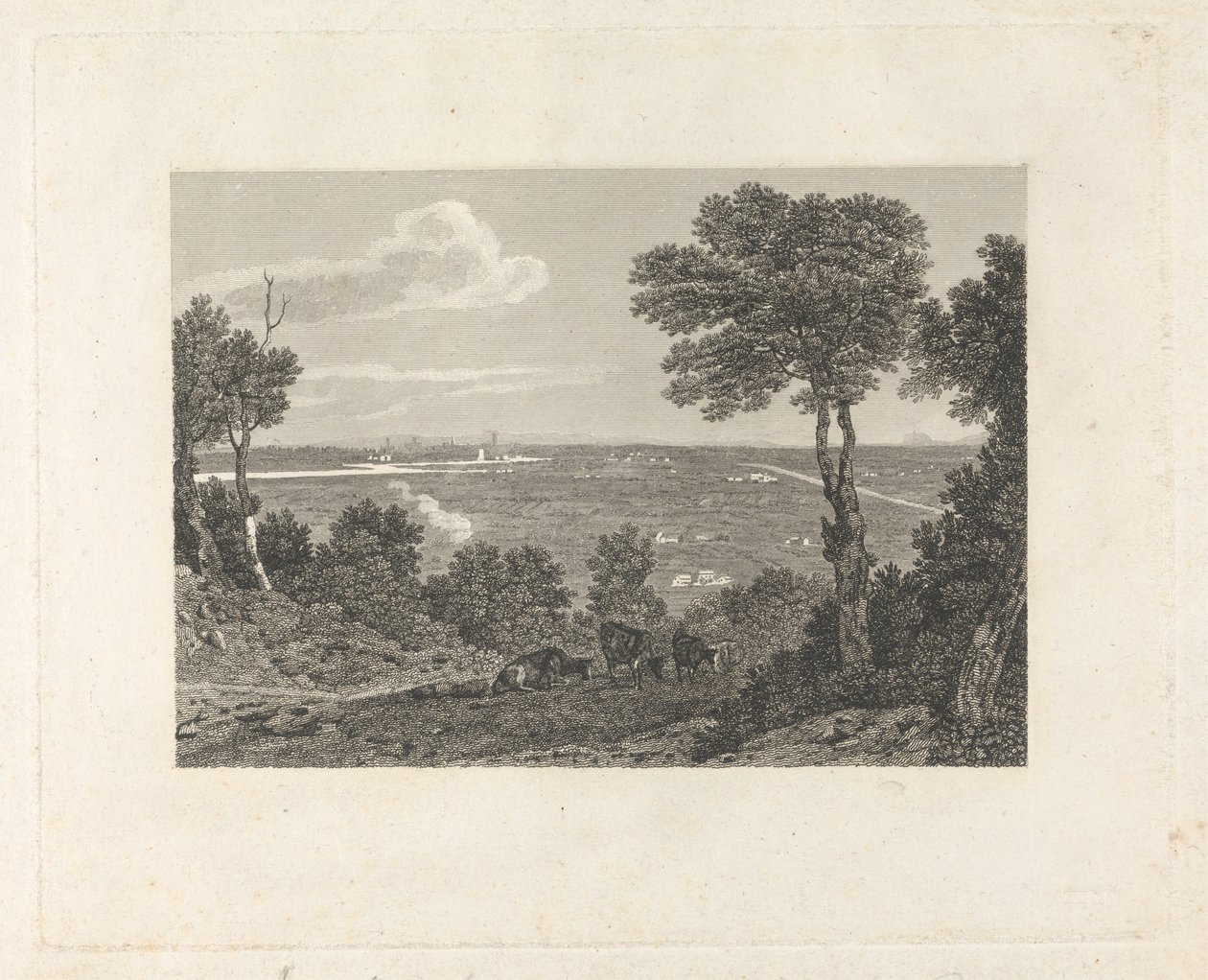 Vista lejana de Chester de William Byrne