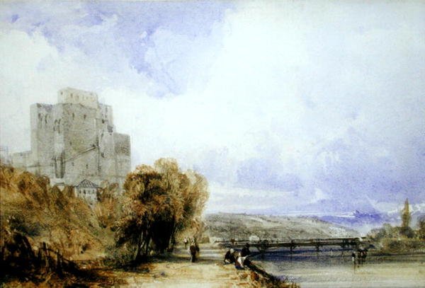 Chateau de Montboucher de William Callow