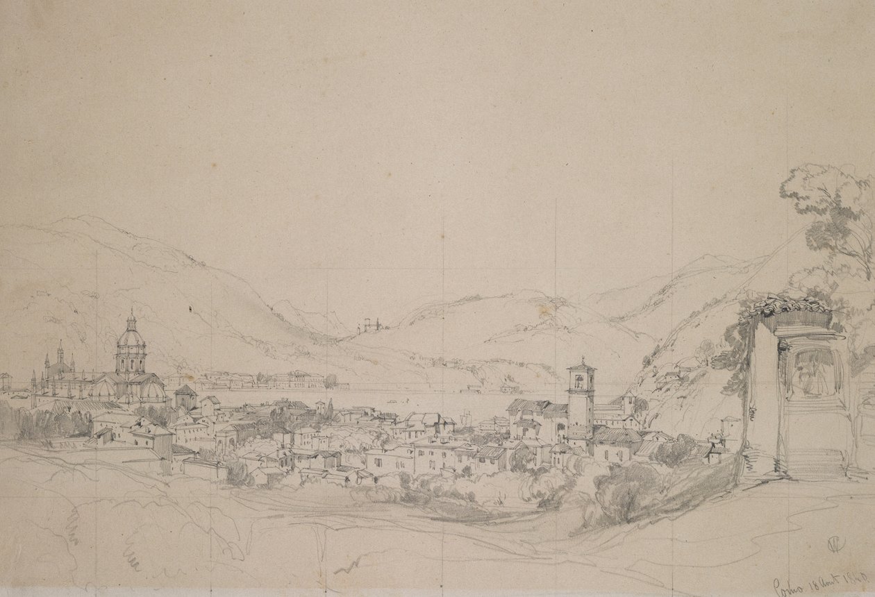 Como, 1840 de William Callow