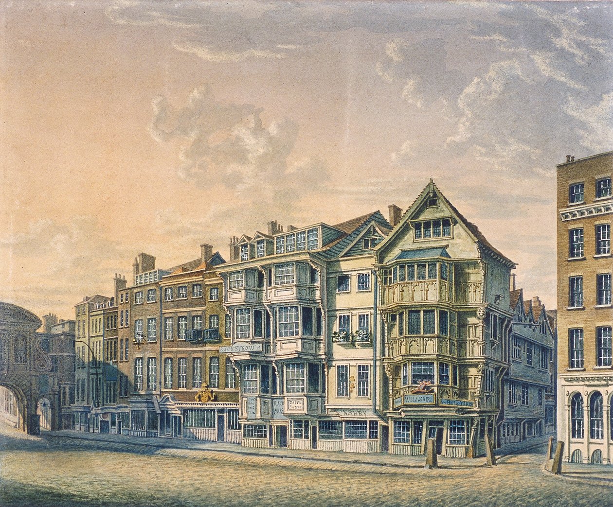 Fleet Street, Londres de William Capon