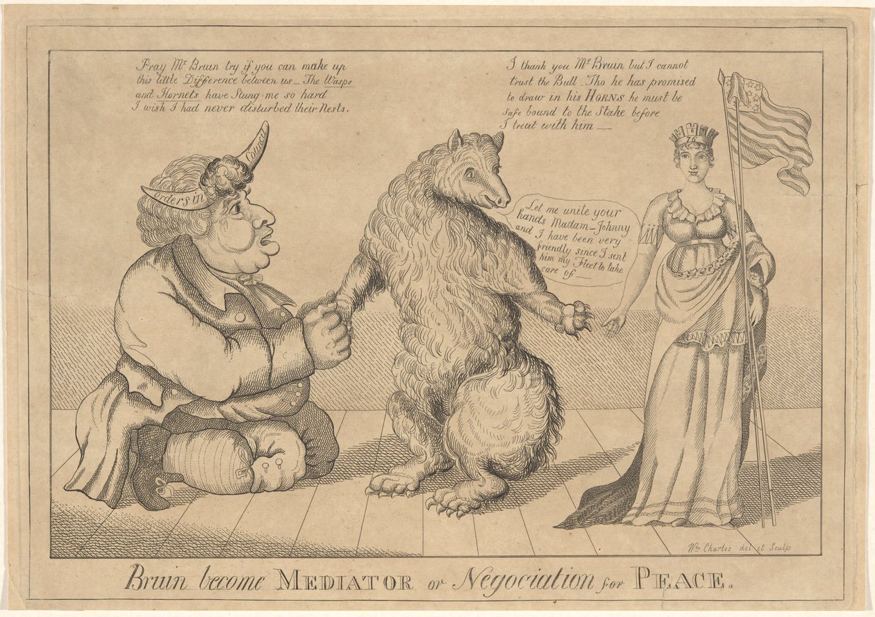 Bruin se convierte en MEDIADORA o Negociación [sic] por la PAZ de William Charles