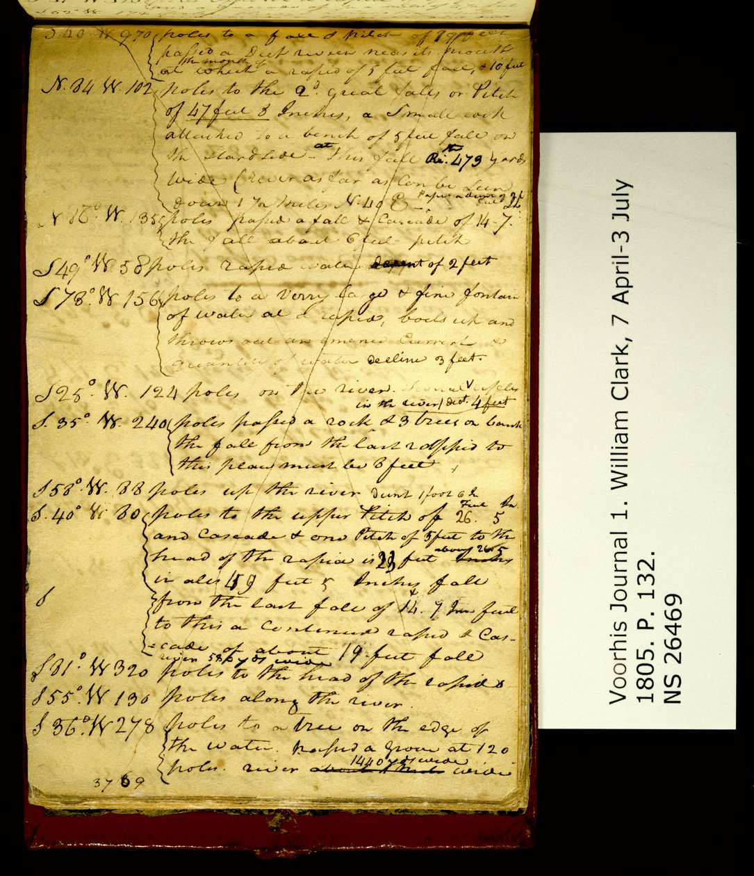 S. 40 W. 970 postes a una caída y tono... de William Clark
