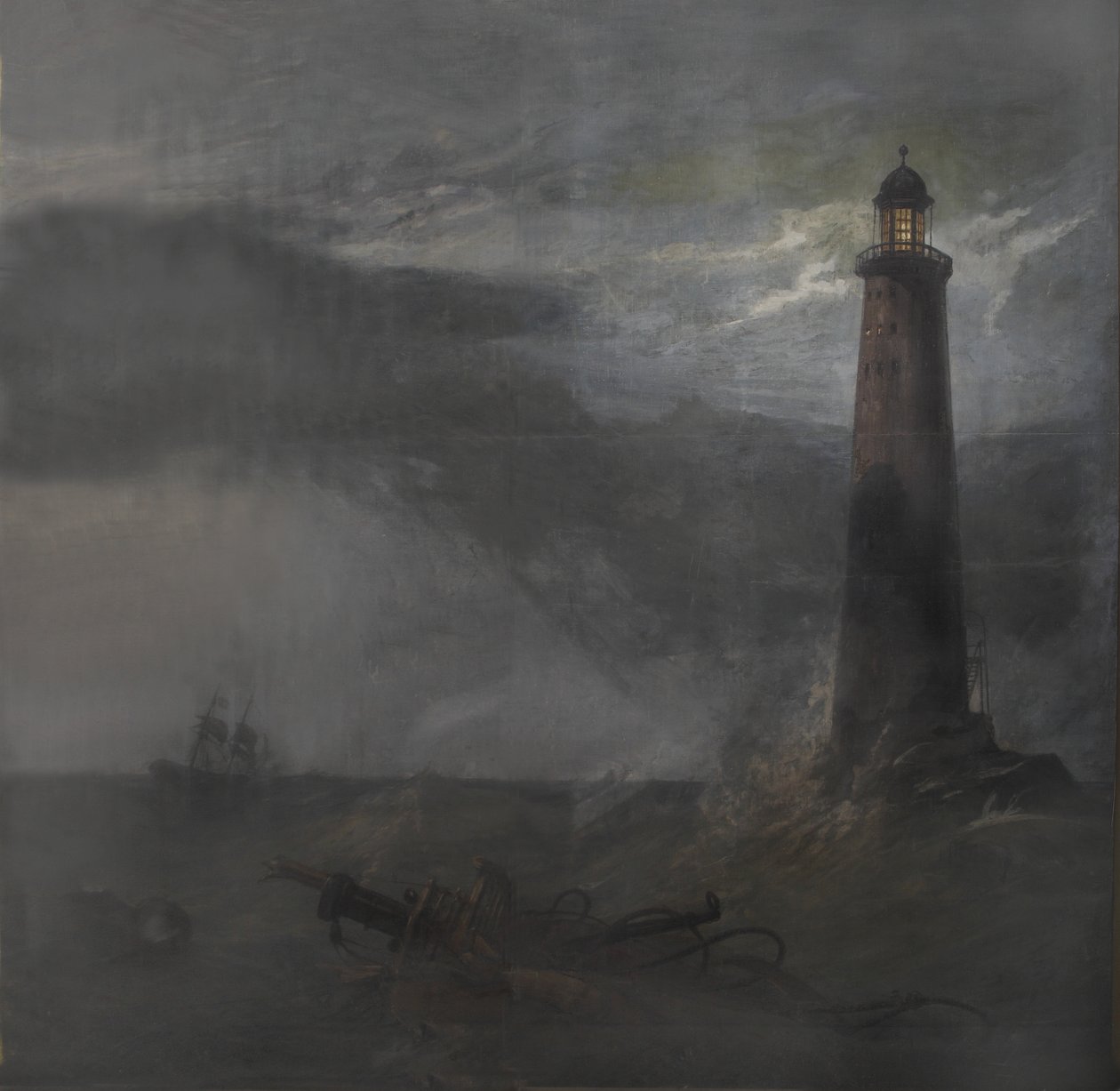 Telón de acto para El Faro de Clarkson Frederick Stanfield