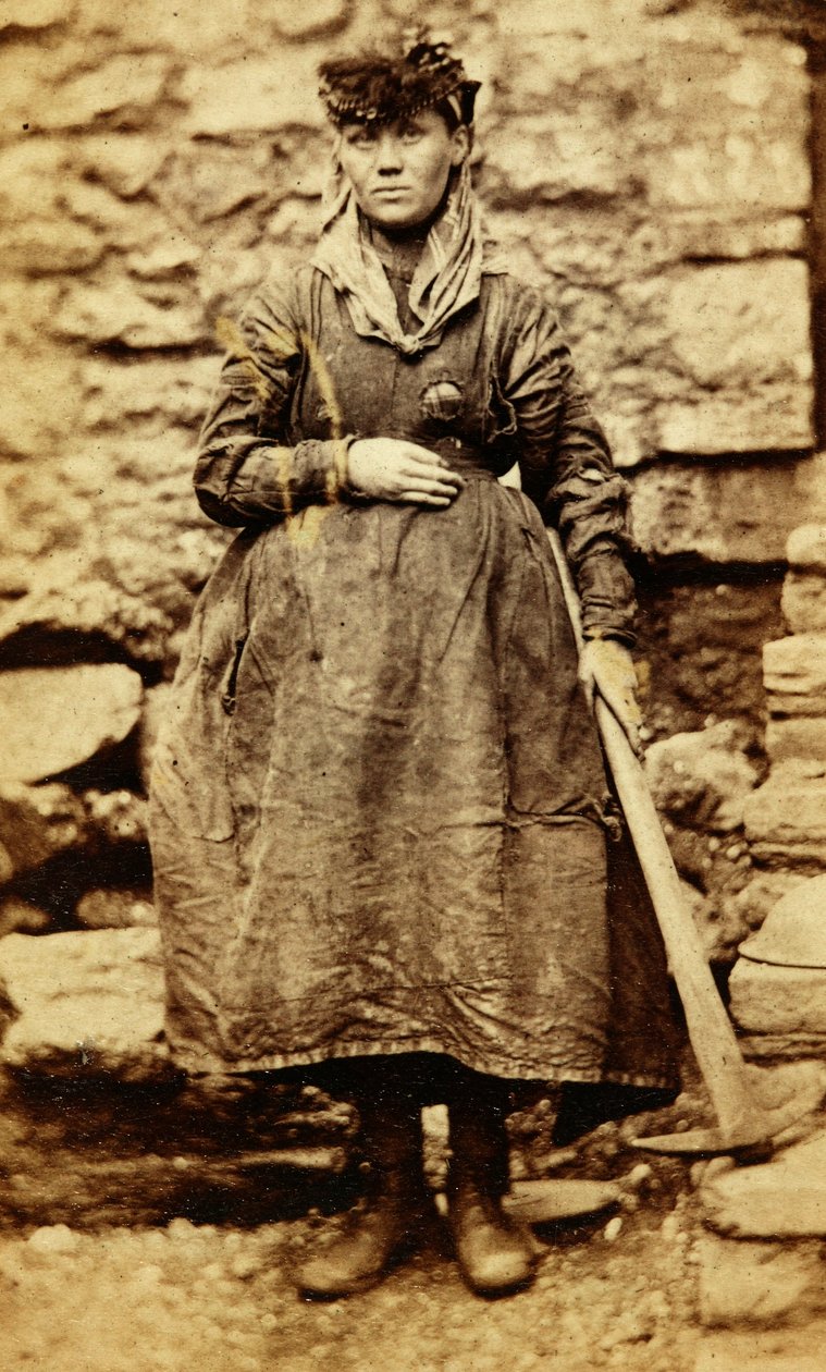 Trabajadores de la fábrica de hierro de Tredegar, Gales de William Clayton