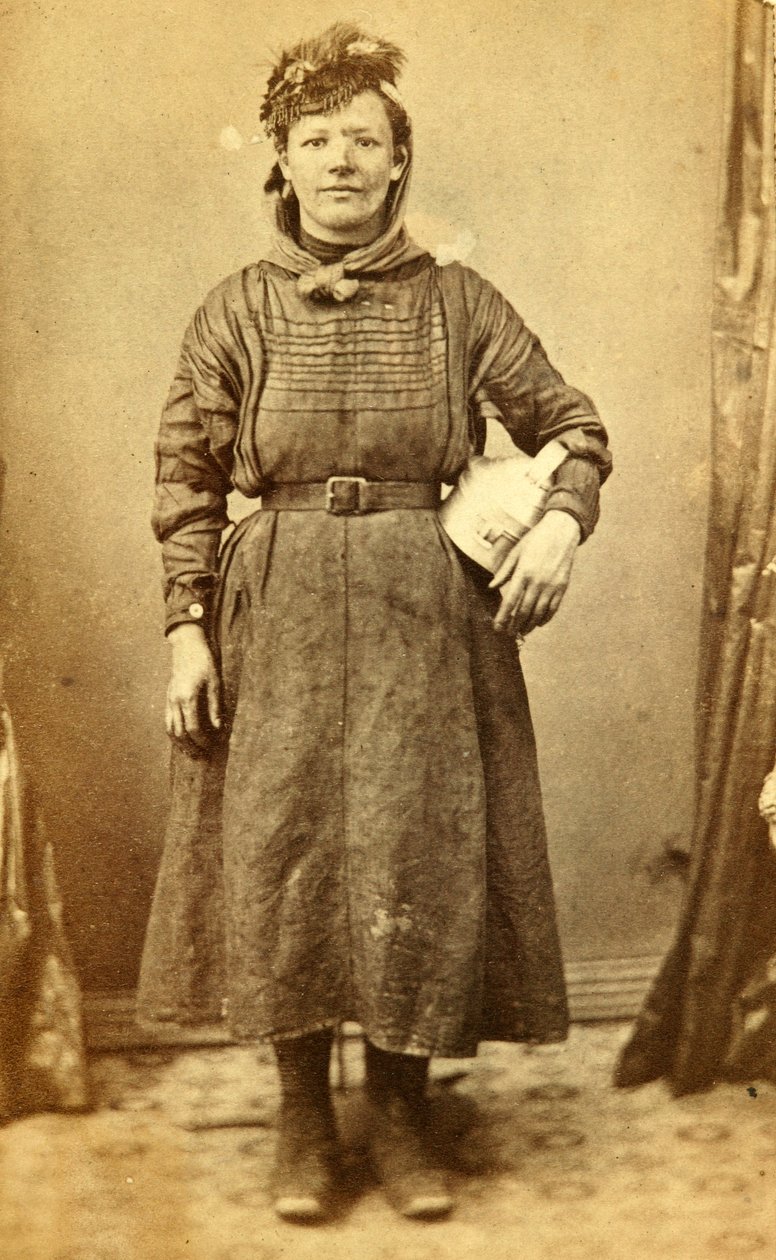 Trabajadores de la fábrica de hierro de Tredegar, Gales de William Clayton