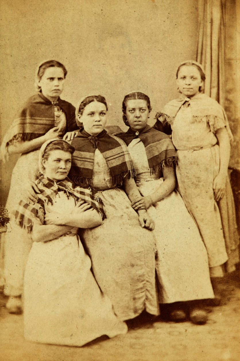 Trabajadores de la fábrica de hierro de Tredegar, Gales de William Clayton