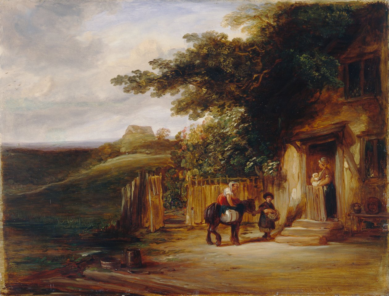 La puerta de la cabaña de William Collins