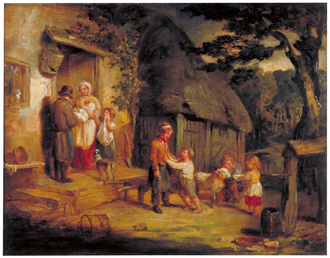 El Corderito, c1813 de William Collins