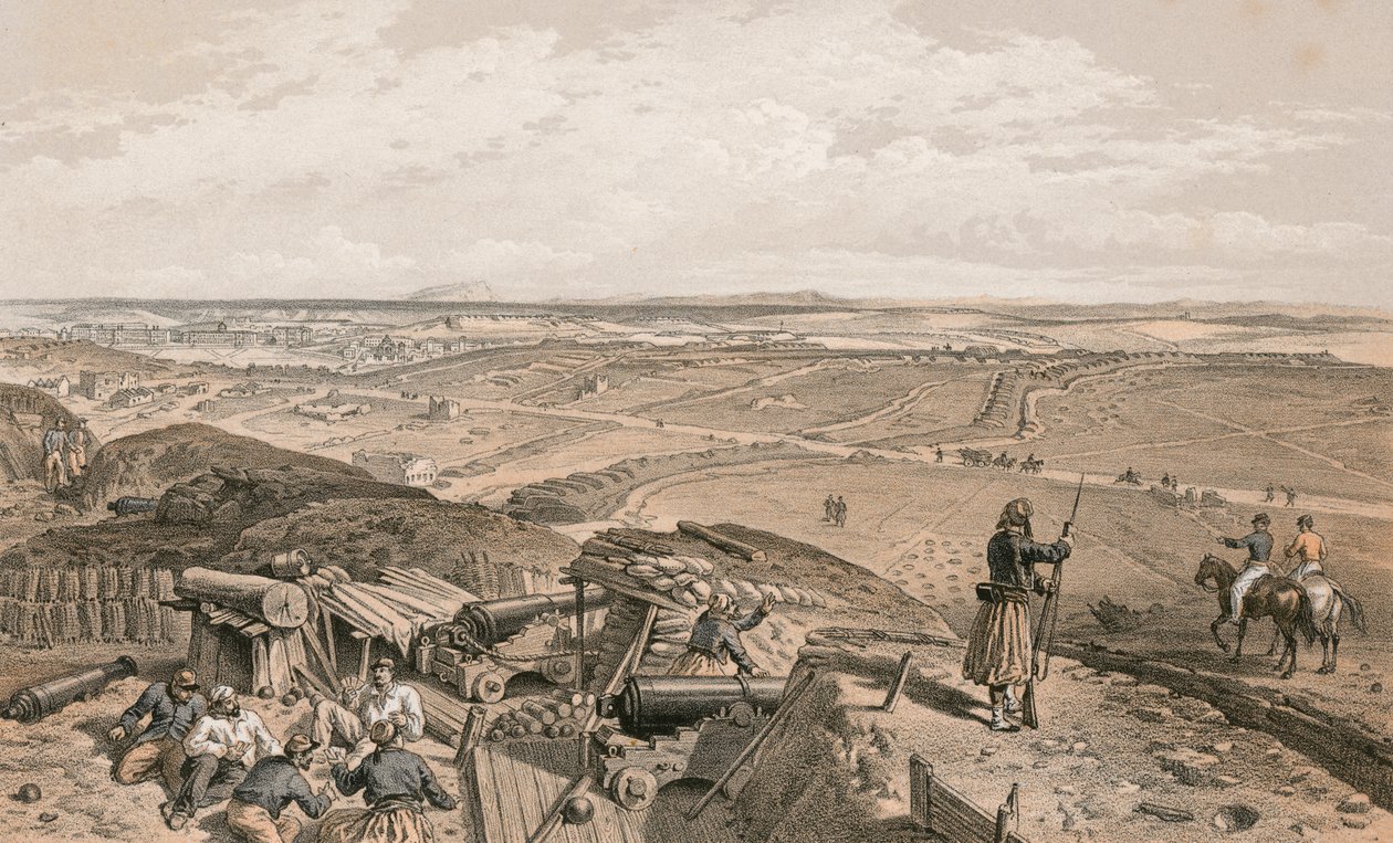 Bastion du Mat desde el Bastión Central de William 