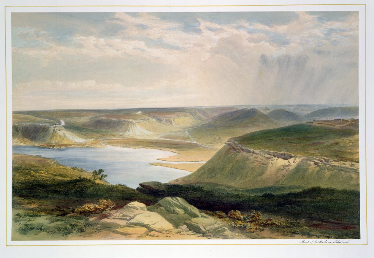 Cabeza del puerto, Sebastopol, placa de 
