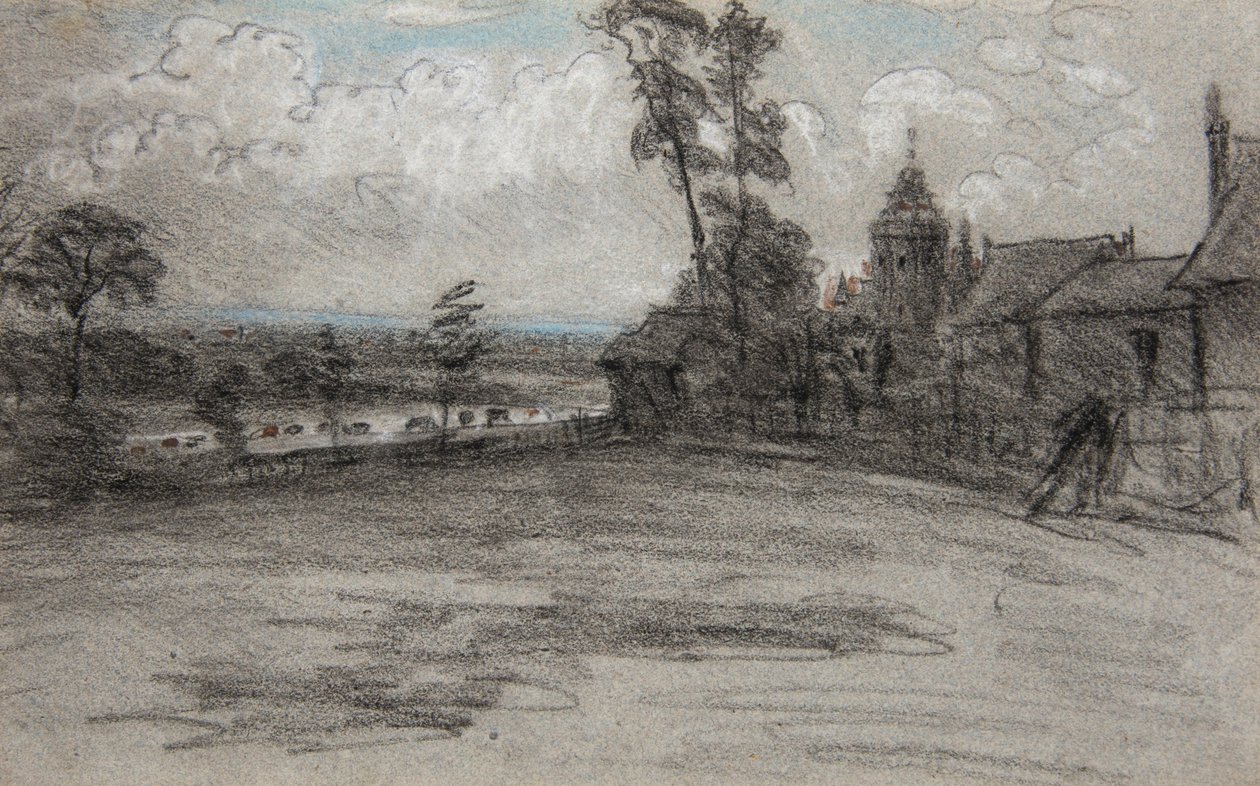 Londres desde el Priorato, Hampstead. Duchas de William Crotch
