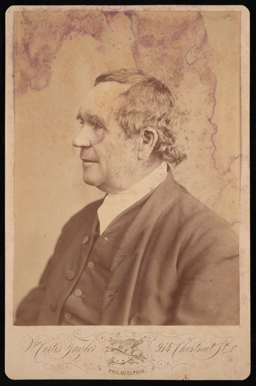 Retrato de J.D. Lang, antes de 1877 de William Curtis Taylor