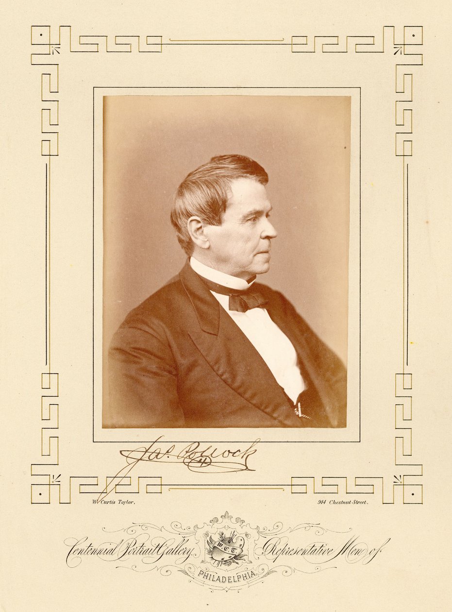 Retrato de James Pollock de William Curtis Taylor