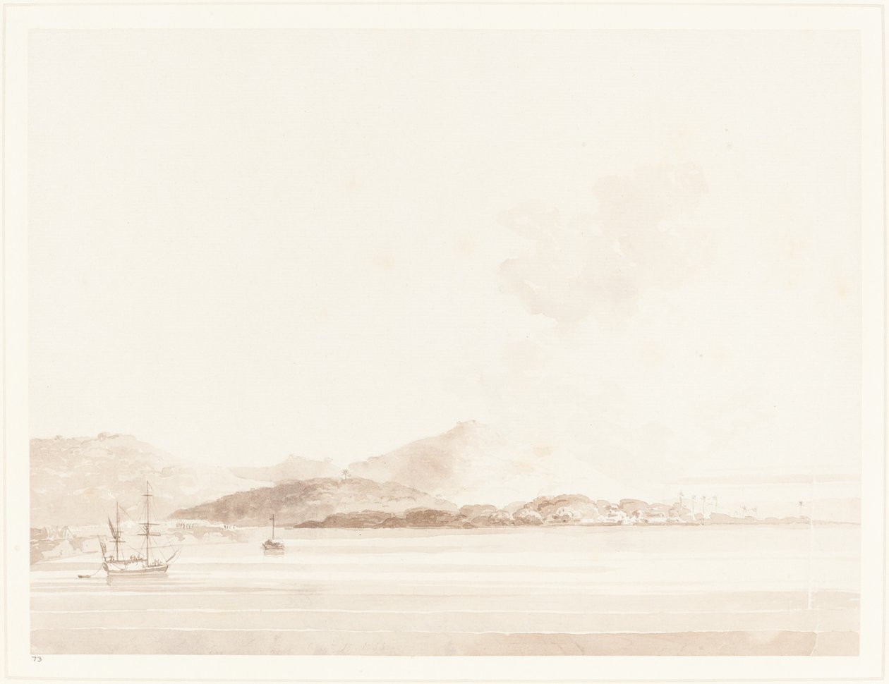 Una Vista en India de William Daniell