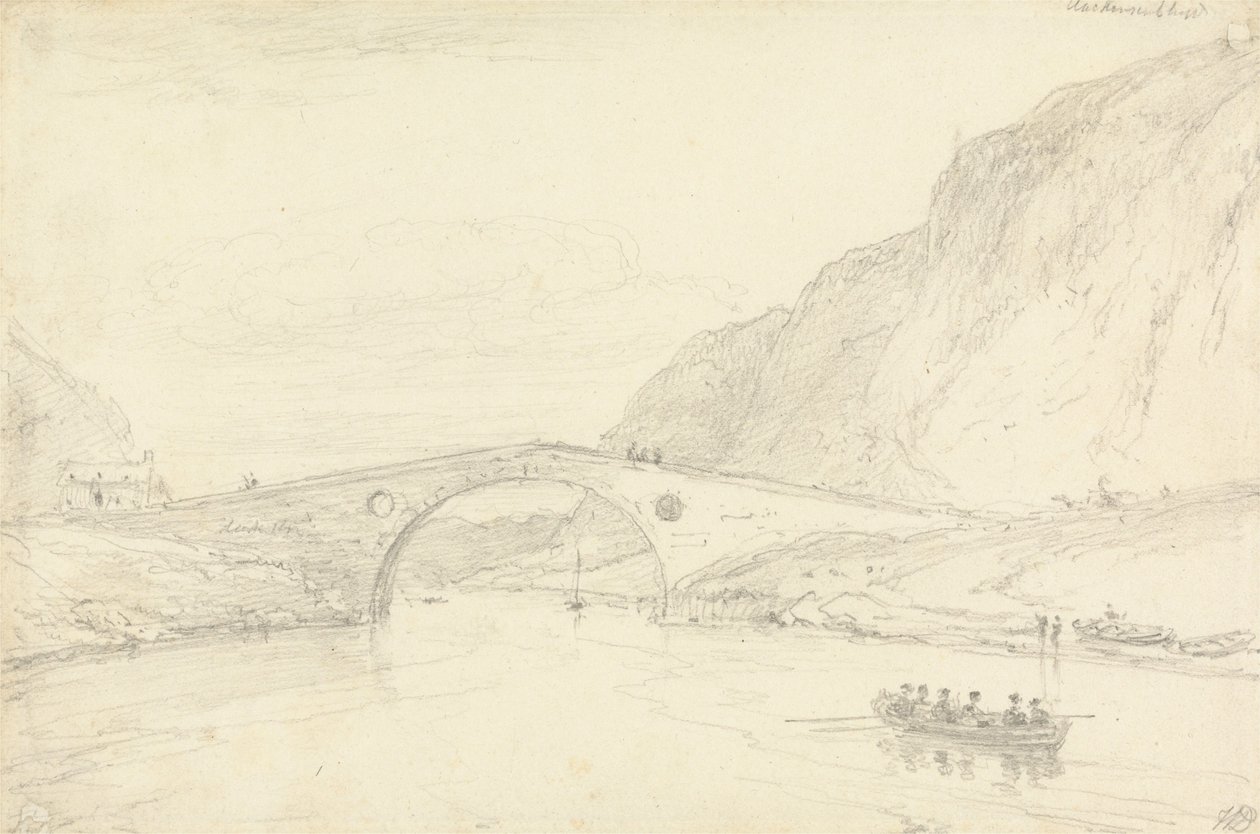 Puente de Clackursail de William Daniell