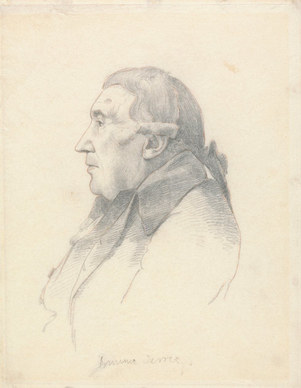 Retrato de Dominic Serres de William Daniell
