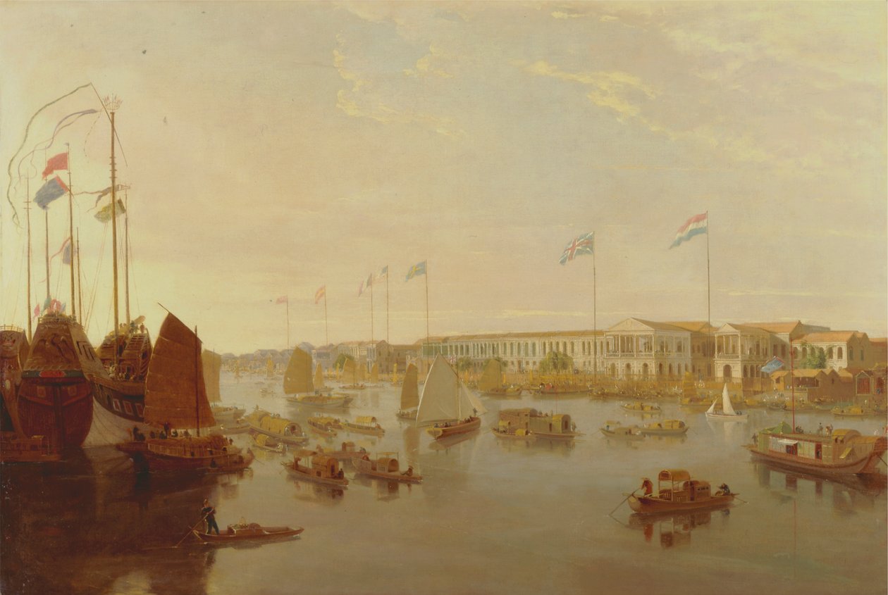 Las fábricas europeas, Cantón de William Daniell