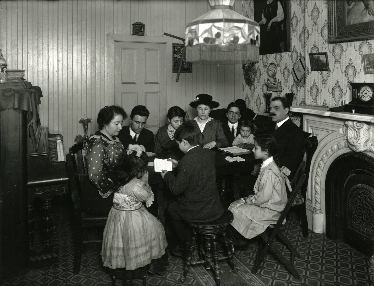 Comité Evangelista, Estudio Bíblico en la casa de la Sra. Vitello, 359 E. 49th Street, enseñado por la Srta. Jones. 30 de marzo de 1916 de William Davis Hassler