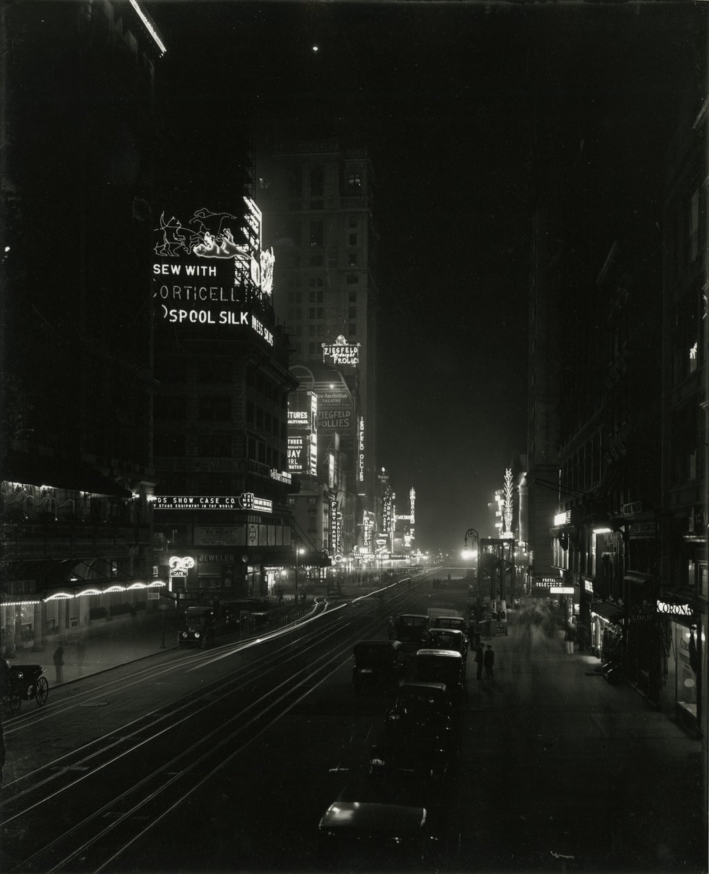 Calle 42 Oeste, 1917 de William Davis Hassler