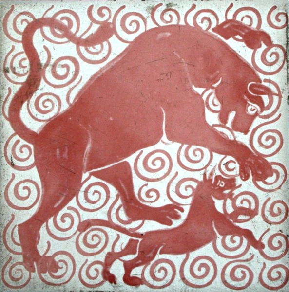 Bestias místicas de William de Morgan