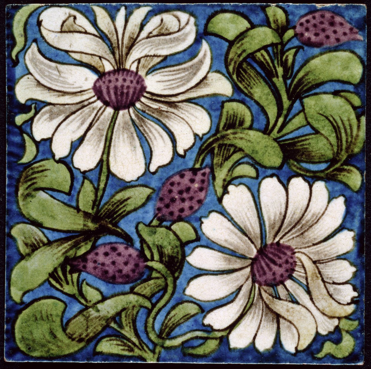 Rama de Flores, 1880-1890 de William de Morgan