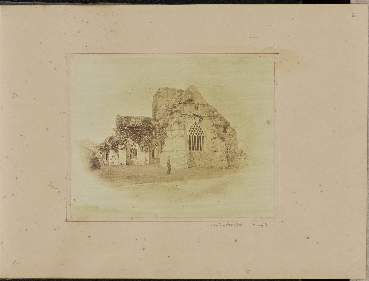 Abadía de la Santa Cruz. Este de William Despard Hemphill, M.D.