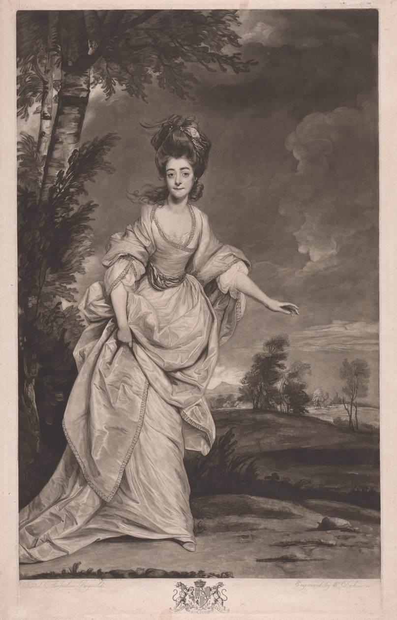 Diana, Vizcondesa Crosbie de William Dickinson