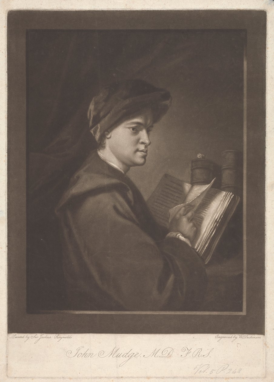 Doctor John Mudge de William Dickinson