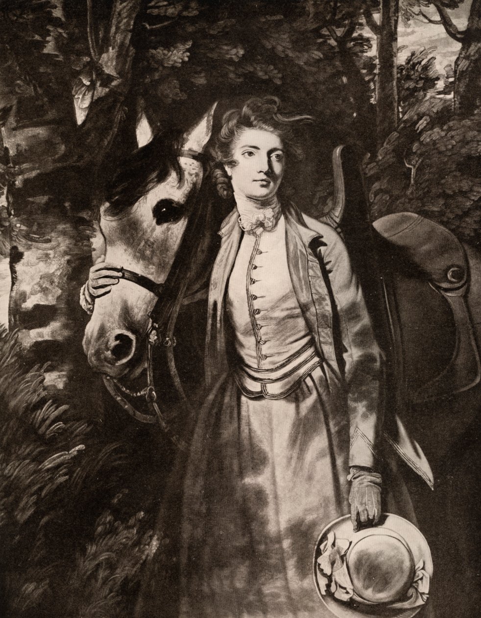 Lady Charles Spencer, mediados del siglo XVIII, 1912 de William Dickinson