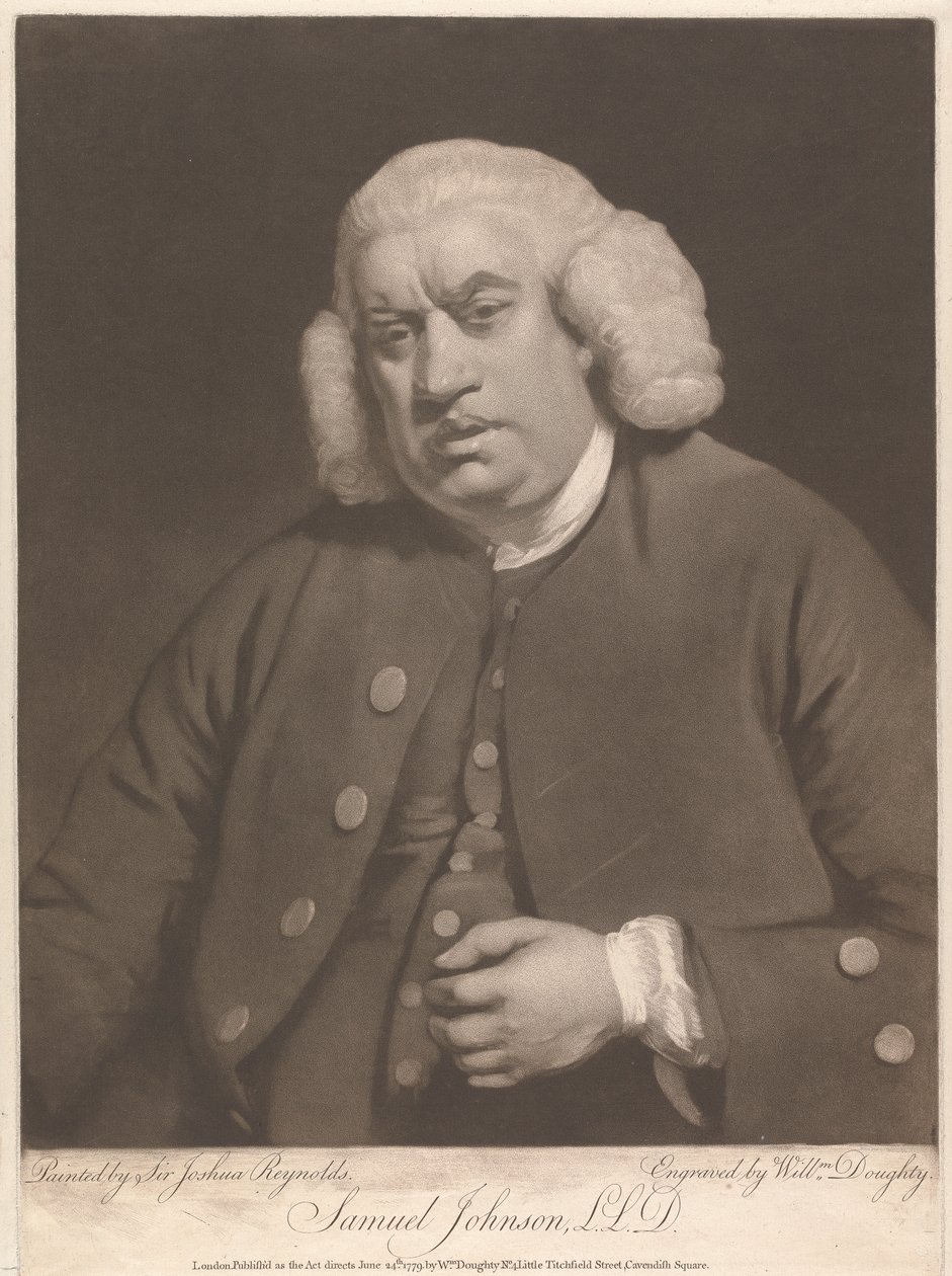 Samuel Johnson, L. L. D. de William Doughty