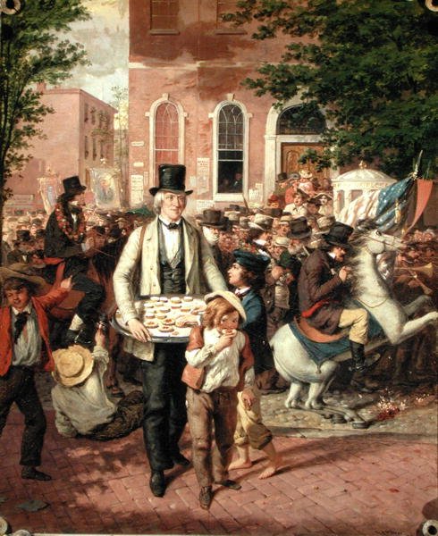 Una procesión cívica: El hombre del pastel de William E. Winner
