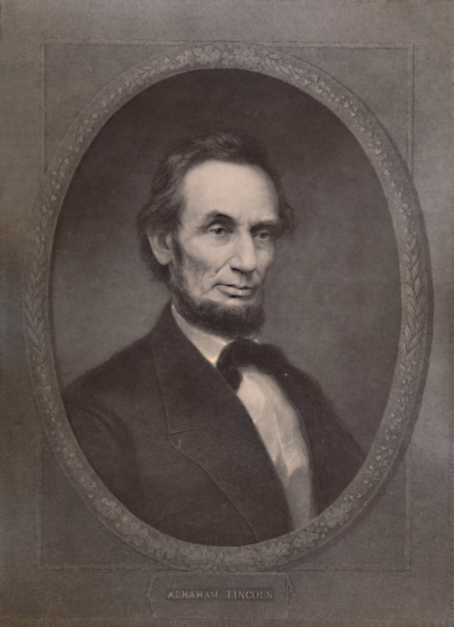 Abraham Lincoln, 16º Presidente de los Estados Unidos, siglo XIX de William Edgar Marshall