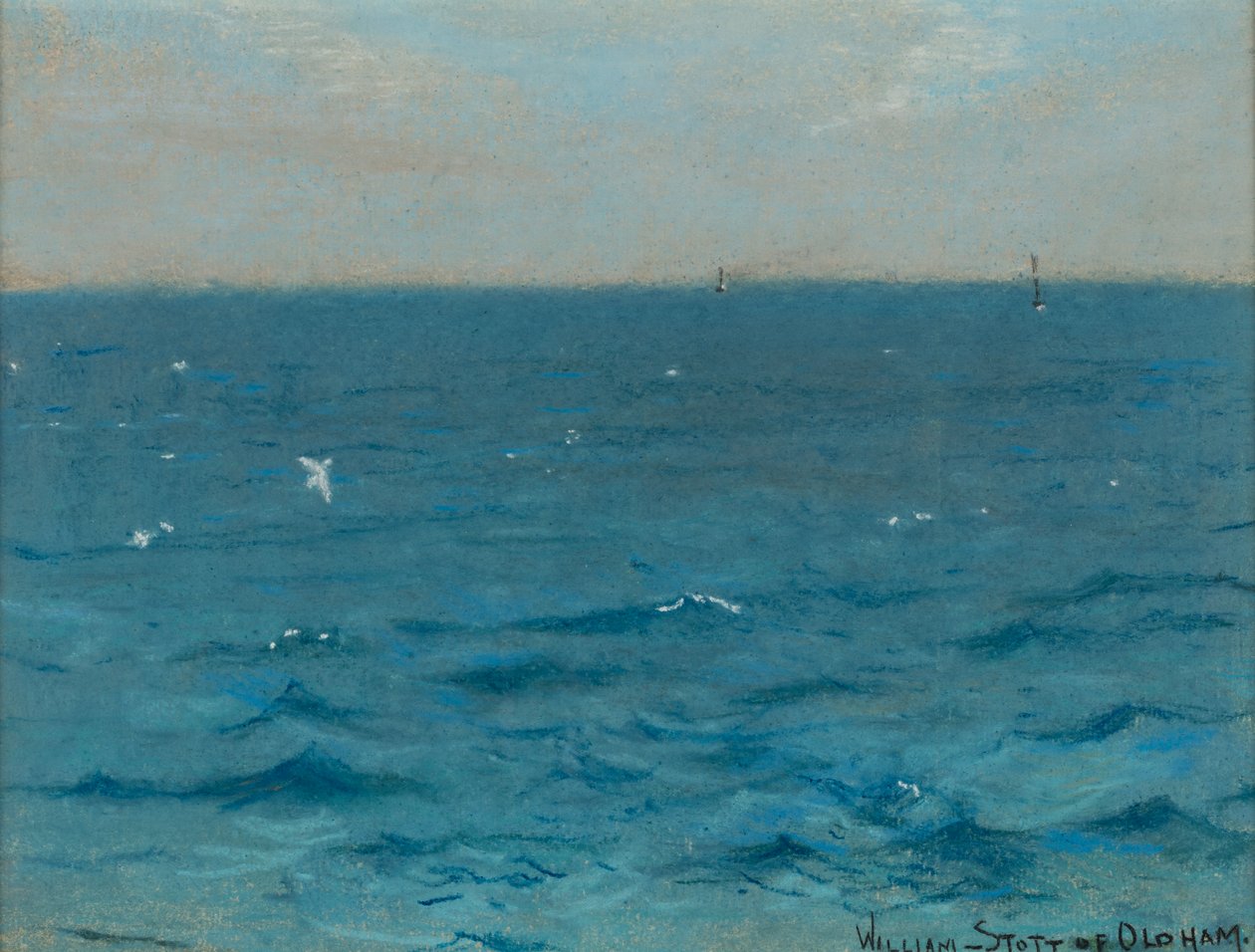 Brisa del Norte, 1884 de William Edward Stott