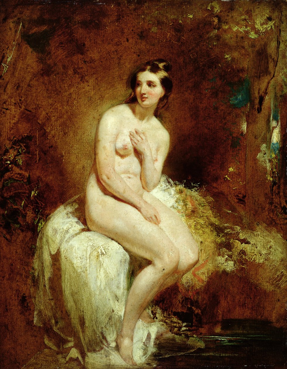El bañista de William Etty