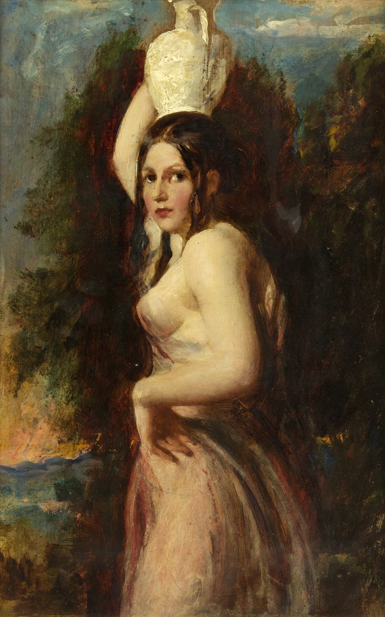 El aguador de William Etty